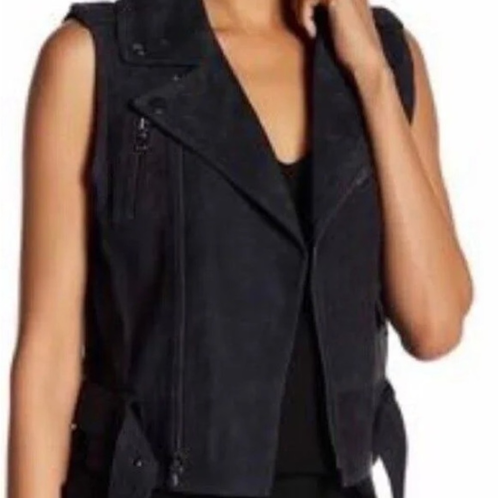 Parker Suede Vest-Festival Season!